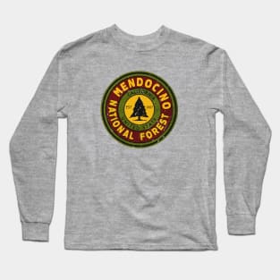 Mendocino National Forest California Vintage Long Sleeve T-Shirt